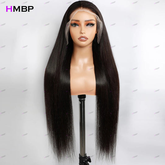 Glueless Lace Frontal Wigs Human Hair Wear And Go Straight 360 HD Lace Frontal Wig Pre Plucked Human Hair For Women Closure Wig