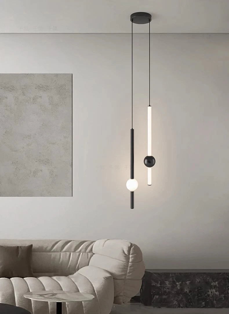 1pc Modern Home Decor LED Lights Bedroom Lamp Bedside Pendant Light Lamps LED Chandeliers Hanging Light Indoor Lighting