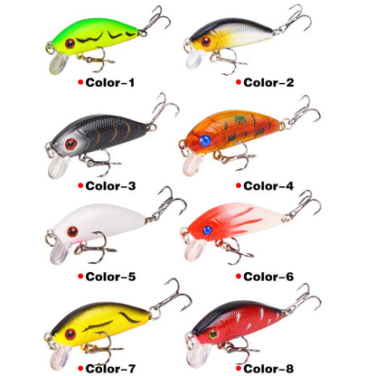 Cross-border Luya bait simulation bait 5cm/4.2g Mino rock simulation hard bait fake bait sea fishing freshwater, fishing gear