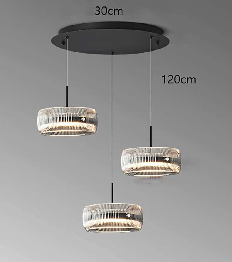 Modern home decor ring led lights pendant light lamps for living room Chandeliers for dining room hanging light indoor lighting