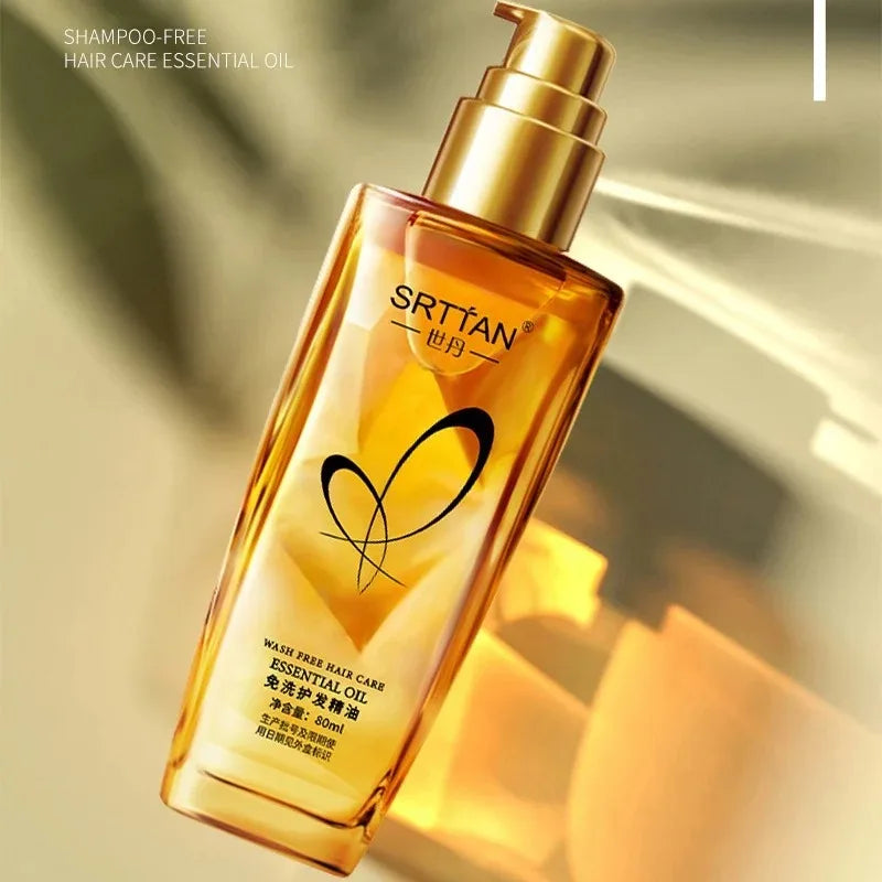 Deep nourishing hair care essential oil can increase luster and improve hair repair and damage fragrance