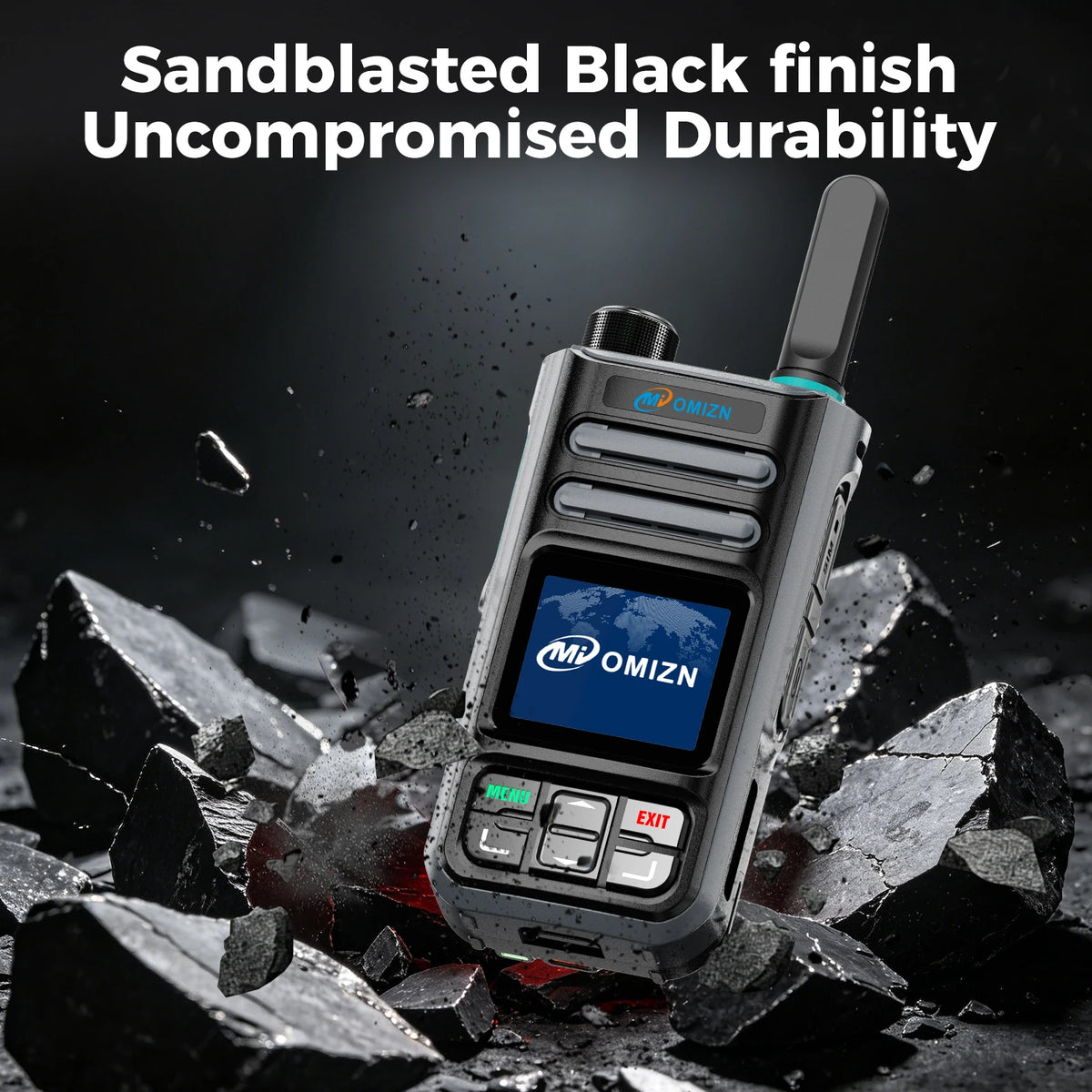 OMIZN Walkie Talkie POC 5000 Kilometers 4G Global Signal Radio Camping Professional Walkie Talkies Unlimited Distance Calling A3