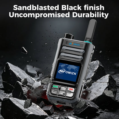 OMIZN Walkie Talkie POC 5000 Kilometers 4G Global Signal Radio Camping Professional Walkie Talkies Unlimited Distance Calling A3