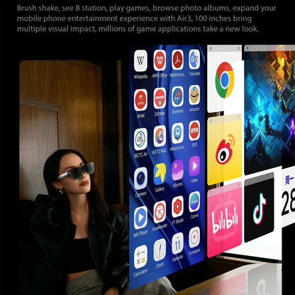 Rayneo Air 3 smart AR glasses HD viewing portable screen 120Hz1080P high refresh