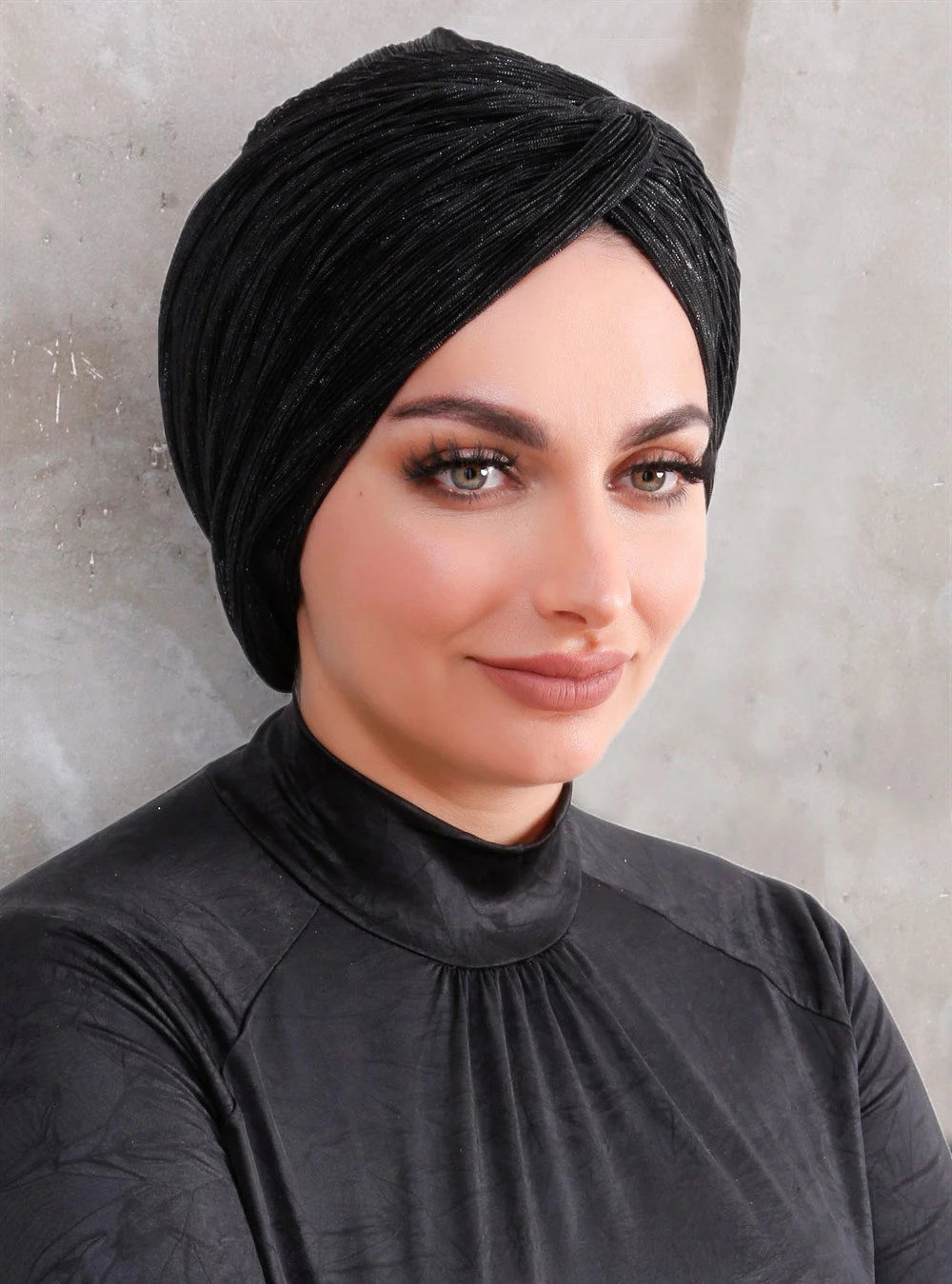 Glitter Muslim Inner Hijabs Women Ventilate Instant Turban Headscarf Woman Caps Islamic Lightweight Design (31g）