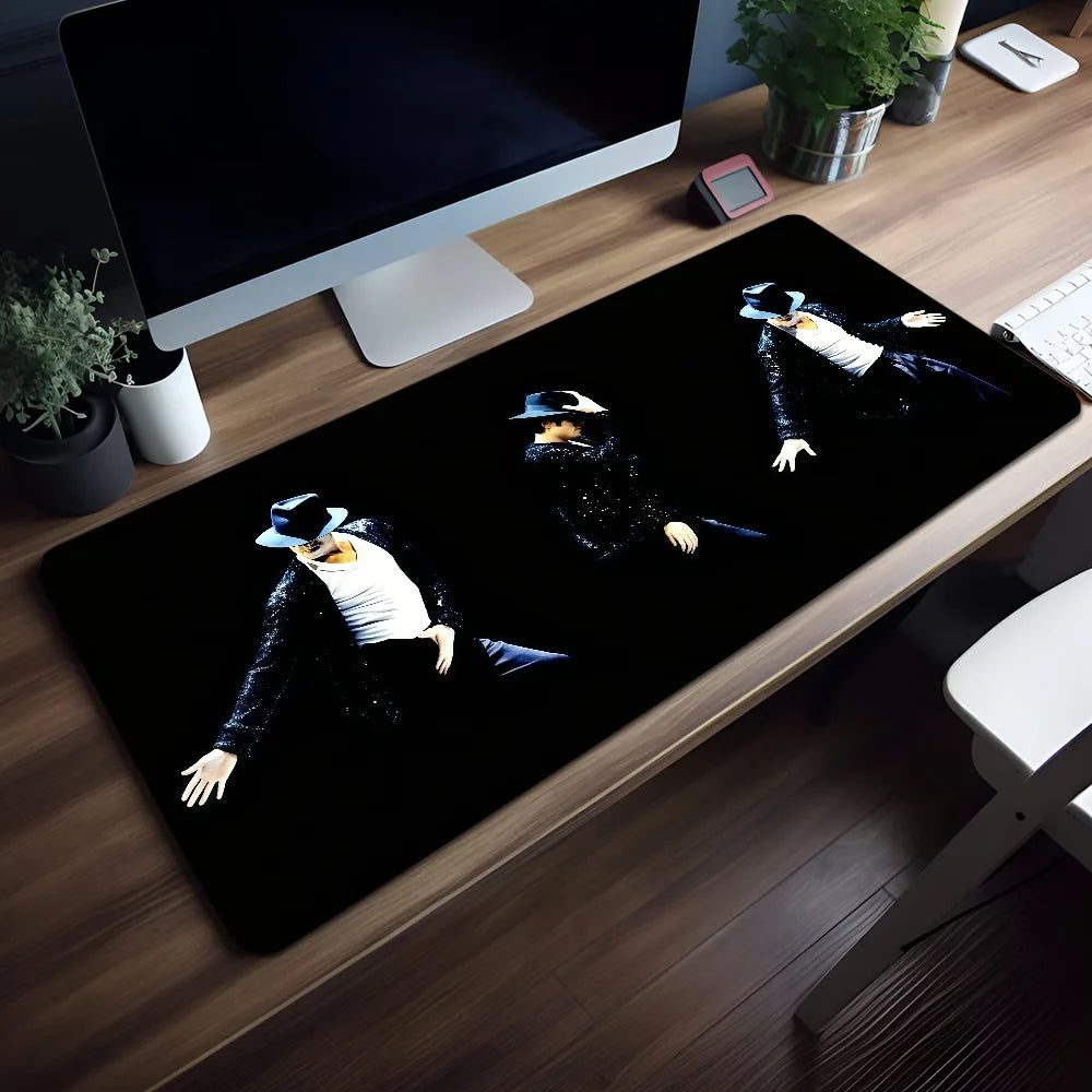 Mouse Pad MousePad Non-slip Music Jackson Lockedge Office Singer Student Gaming Thickened Large Writing M-Michael Pad Cushion