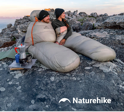 Naturehike Snowbird Pro Goose Down Sleeping Bag Winter Sleeping Bag Ultralight Hiking Camping Goose Sleeping Bag Thickened Cold