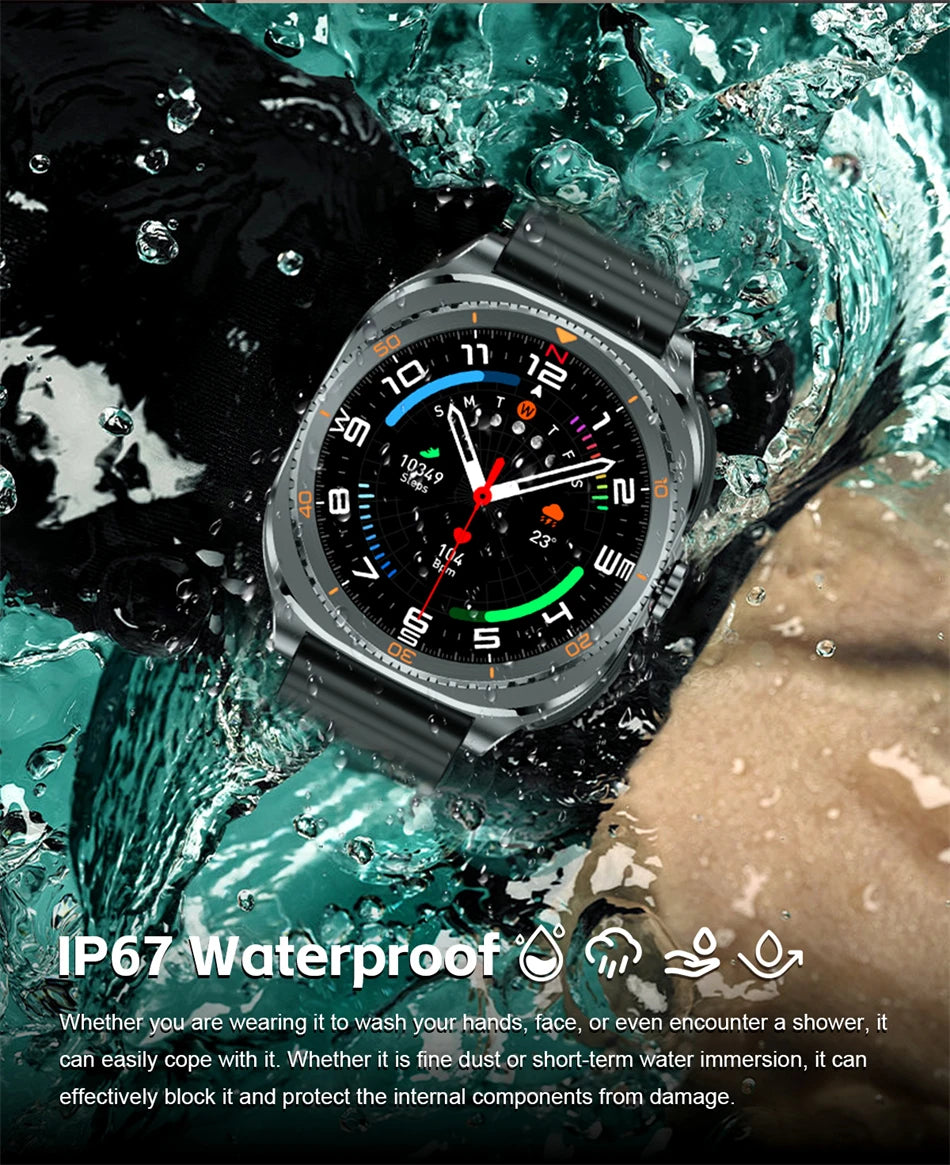 New 2026 TWS 2-in-1 Wireless Headset Smart Watch 7 Ultra AMOLED HD Screen Smartwatch with Earbuds Bluetooth Call Sports Watches