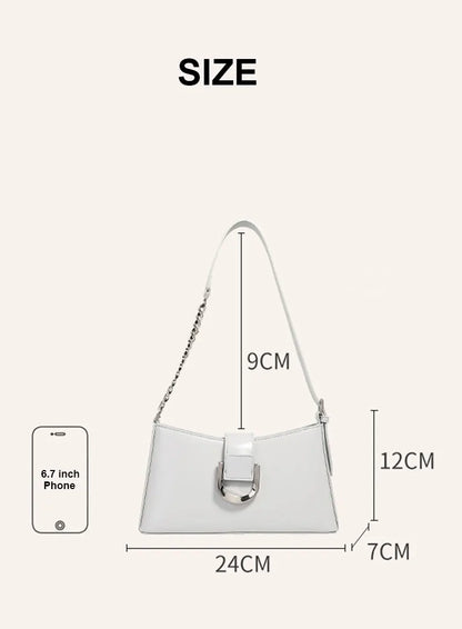 Genuine Leather Women's Bag Luxury Designer Adjustable Shoulder Bags Classic Crossbody Chain Bag Cowhide Fashion Handbags 2979