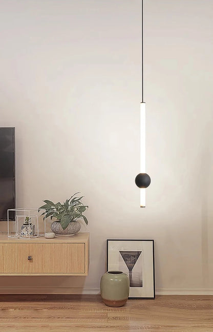 1pc Modern Home Decor LED Lights Bedroom Lamp Bedside Pendant Light Lamps LED Chandeliers Hanging Light Indoor Lighting