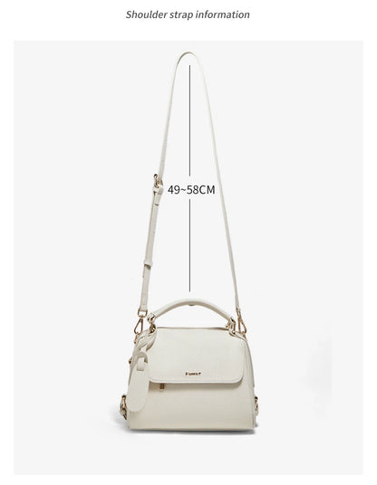 FOXER 2026 Fashion Women's Handbag Cow Leather Lady Shoulder Bag Light Luxury Crossbody Bag for Daily & Commute