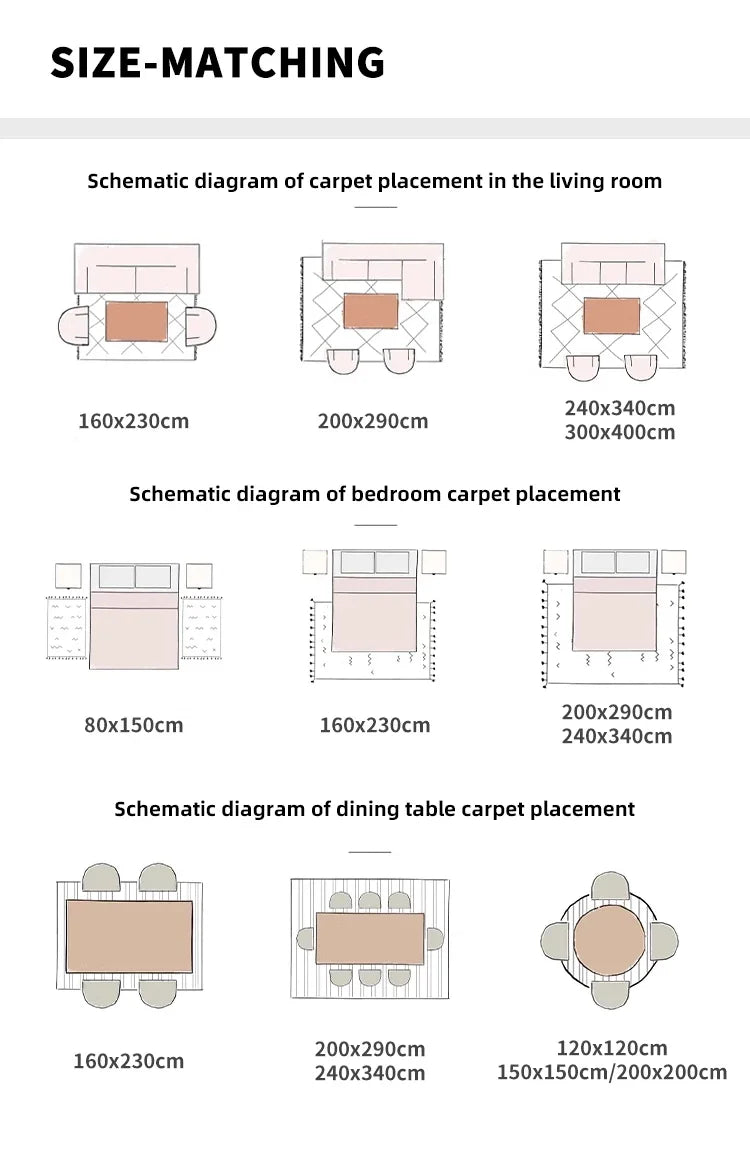 VIKAMA Carpet for Living Room Colorful Large Area Cartoon Bedroom Bedside Plush Rugs Cute IG Sofa Coffee Table Floor Mats