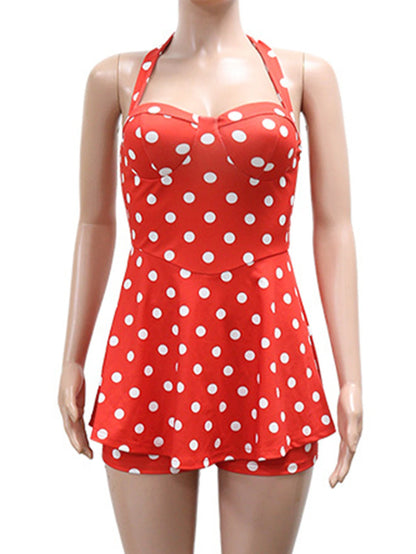 Sexy dot print jumpsuit women summer backless jumpsuits rompers for woman clothing fashion casual short pants bodycon playsuit