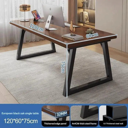 32mm Thickness 100/120/140/160cm Office Computer Desks Study Table Gaming Room Desk Furniture for Home And Office Settings
