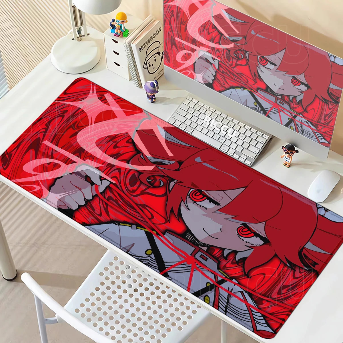 Kawaii Anime Girl Gaming Mouse Pad K-Kasane Teto Large LockEdge Mousepad XXL Computer Keyboard Desk Mat E-Sports PC Gaming Pads