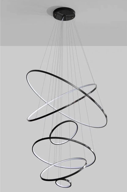 Nordic home decoration, stair chandelier, living room and dining room Pendant lights, ceiling light, indoor lighting