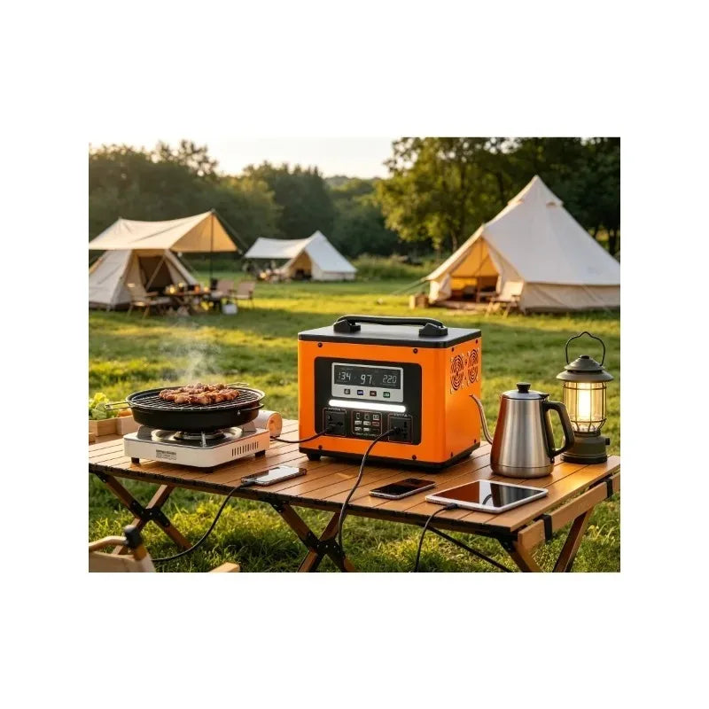 Free Electricity LiFePO4 600W Solar Portable Power Station 40Ah Power Bank 220V 50HZ Solar Generator For Outdoor Energy Camping