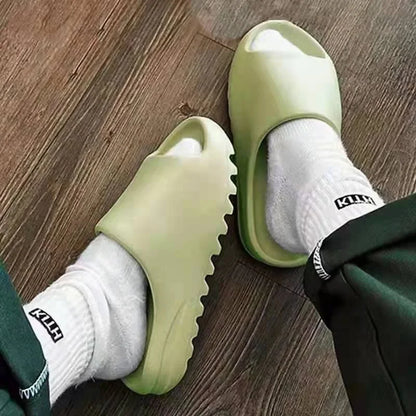Brand High Quality Super Soft EVA Sole Summer Slippers for Men Bathroom Slippers Home Slides Couple Beach  Male Slipper