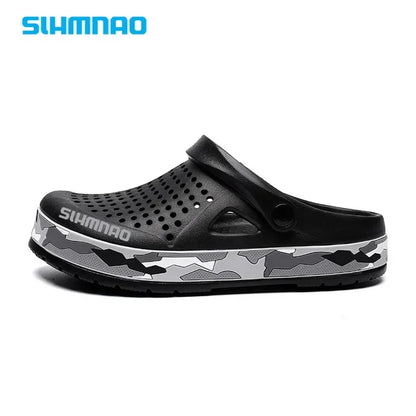 2025 Summer Outdoor Beach Casual Sandals, Lightweight and Breathable Household Shoes, Anti Slip and Breathable Fishing Slippers