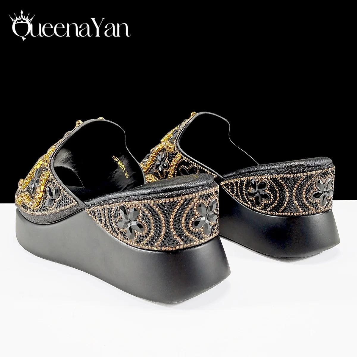 Queena Yan High Quality 2025 Newst Hot Selling Open Toe Slingback Sandals with Bag Set in Green Color For Women Wedding Party