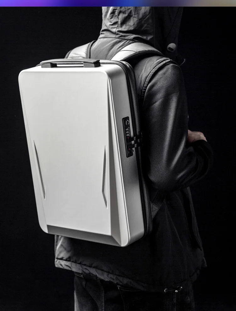Gaming Laptop Backpack Anti-theft Waterproof Backpack USB Men's PC Hard Shell Business Travel Backpack Stereotype Game Bag 17.3
