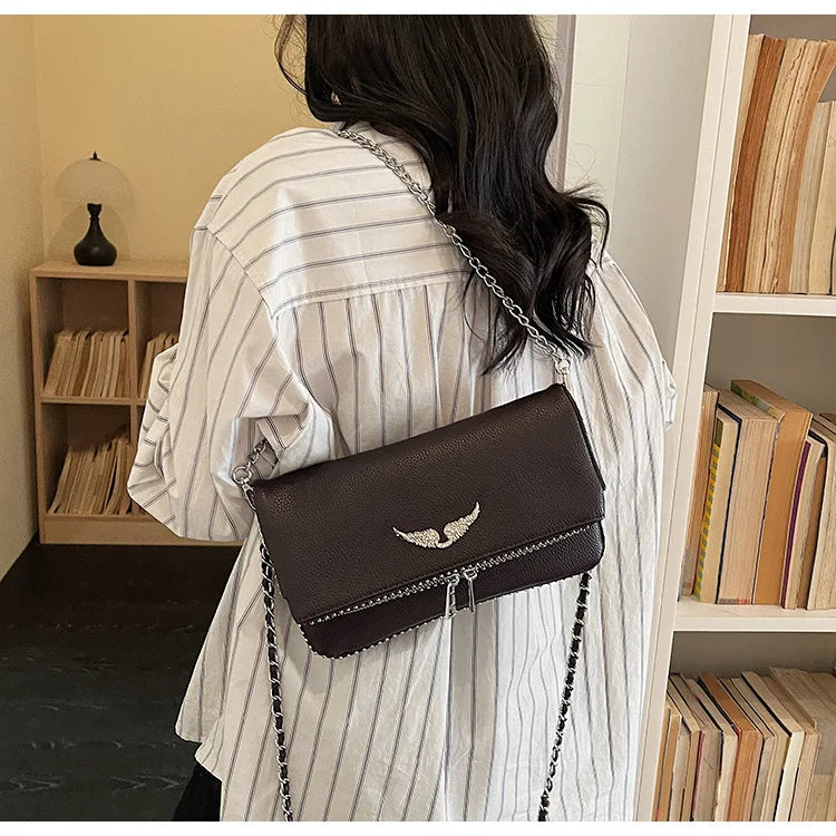 Fashionable Crossbody Bags for Women Shoulder Bags Minimalist Chain Designer Bag Retro Purse and Handbags Bolsos Mujer Сумка Sac