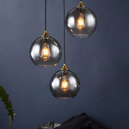 Dropshipping Glass Pendant Lights Modern Living Room Restaurant Kitchen Fixtures Pendant Lamp Home Decor Lamps Bedroom Luminaria
