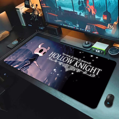 XXL New Game Wallpaper Hollow Knight Mousepad Laptops Keyboard Pad Mouse Pad Carpet Computer Accessories Non-slip Cool Desk Mats