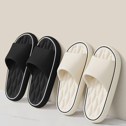 Big Size Men's Slippers Summer Ligtweight Indoor Home Bathroom Sandals Anti-Slip Soft EVA Sole Outdoor Beach Couple shoes