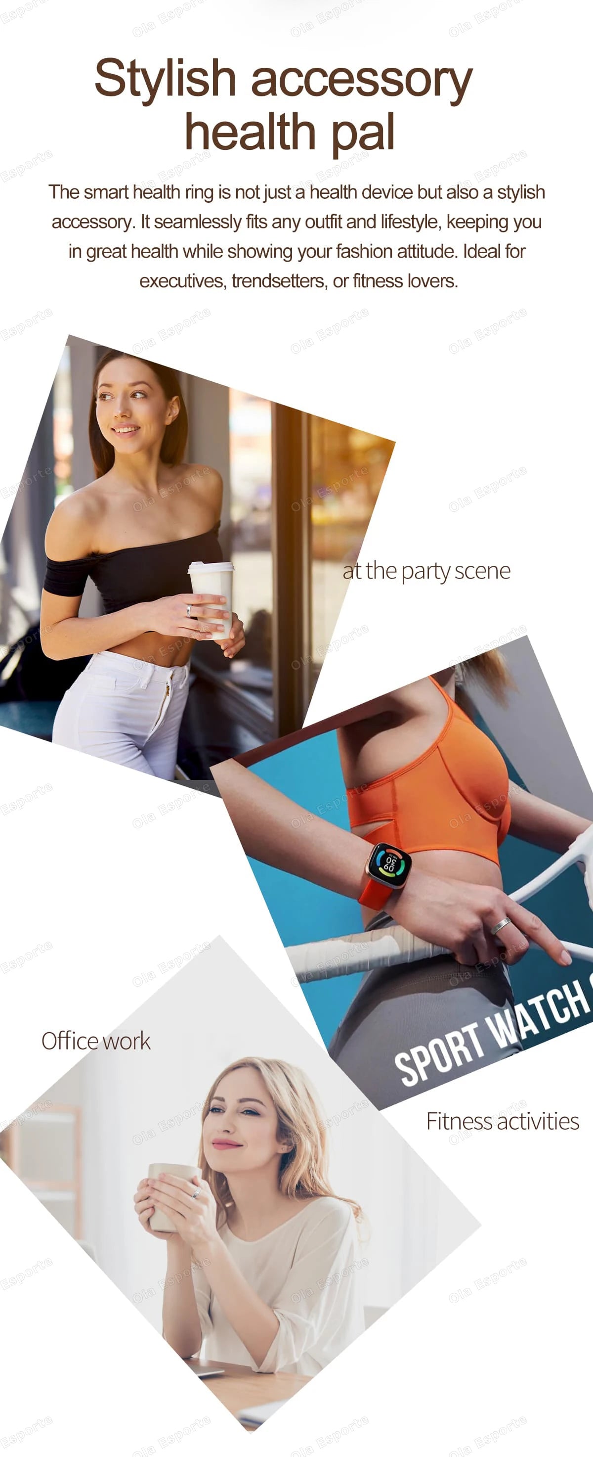 2026 Smart Ring Women Men Super narrow 6.3mm Heart Rate Stress measurement Health Monitoring IP68 Waterproof Fashion Sport Rings