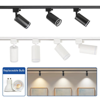 Track Light Modern Led Ceiling Lamp 110V 220V Spots To Ceiling Lighting Gu10 Led Lights Spotlights led ceiling Kitchen Lighting