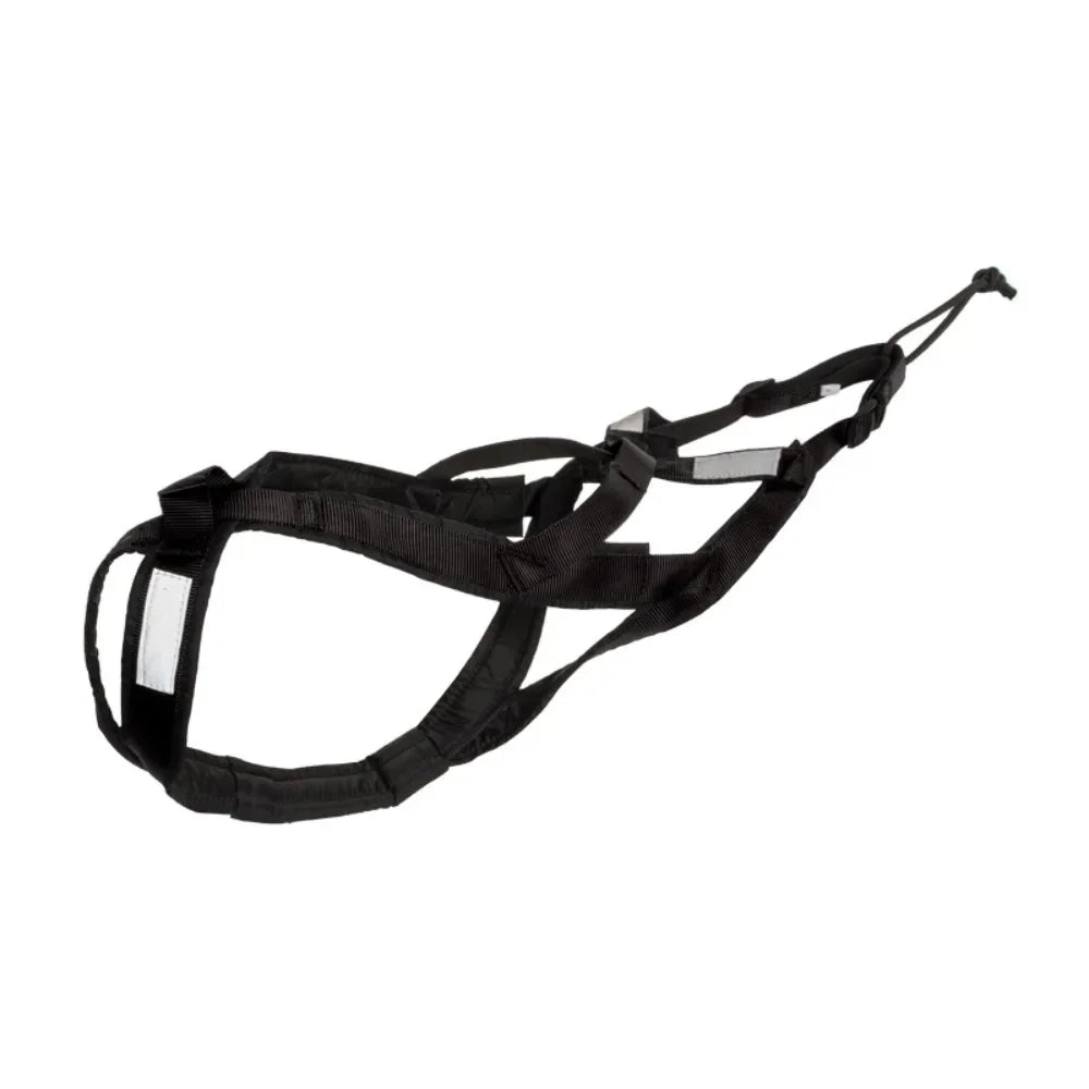 Reflective Dog Harness Adjustable Weight Mushing Dog Sled Harness Pulling Sledding Skijoring Pet Back Chest Strap Large Dogs