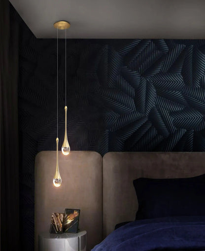 1 PC Modern home decor led lights Bedroom lamp bedside pendant light lamps led Chandeliers hanging light indoor lighting