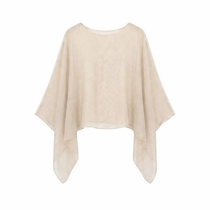 Multicolor Sun Protection Shawl Chiffon Thin Air-conditioned Sweater Travel Photography Vacation Trendy Scarf Summer Season