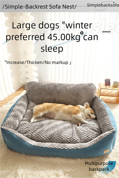 XXL 47x37 inch Extra-Large Dog Sofa Bed Dog Mattress Soft and Comfortable Material A Practical Pet Supply Suitable for All Seasons