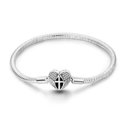925 Sterling Silver Heart Love Snake Chain Bracelet Infinite Knot Butterfly For Women Fit Original Charms Beads Jewelry Gift
