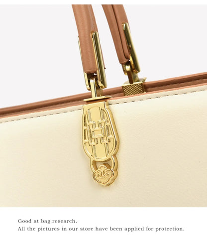 Genuine Brand  Women Bags Luxury  PU Leather  Embroidery Shoulder Bags Crossbody Messenger Bags for Women Casual Tote Sac A Main
