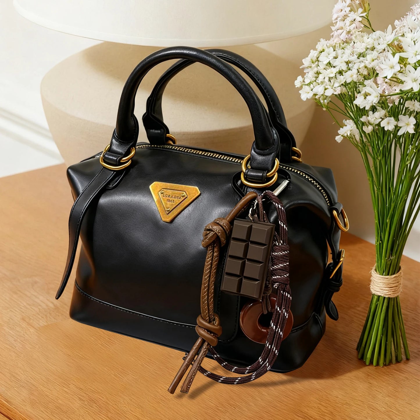 Premium Casual Luxury Lady Cube Bag Requintado Senhora Luxo Fashion Handbag Women's Accessory