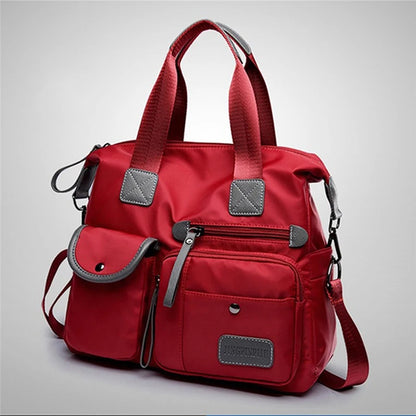 New Ladies Tote Bag Fashion Nylon Waterproof Casual Shoulder Mummy Bag Large Capacity Messenger Bags