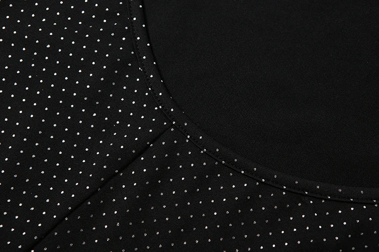 Nibber Backless Romper Women Sexy Halter Glitter Dot Print Sleeveless Midnight Wild Summer Sexy Skinny Club Vacation Playsuits