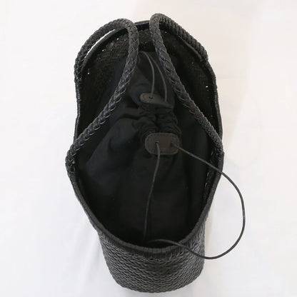 Handbags Women's Genuine Leather Shoulder Bag Weaving Casual Shopping Bag Vintage Big Tote Purse Cowhide Cross Hand Bags Lady