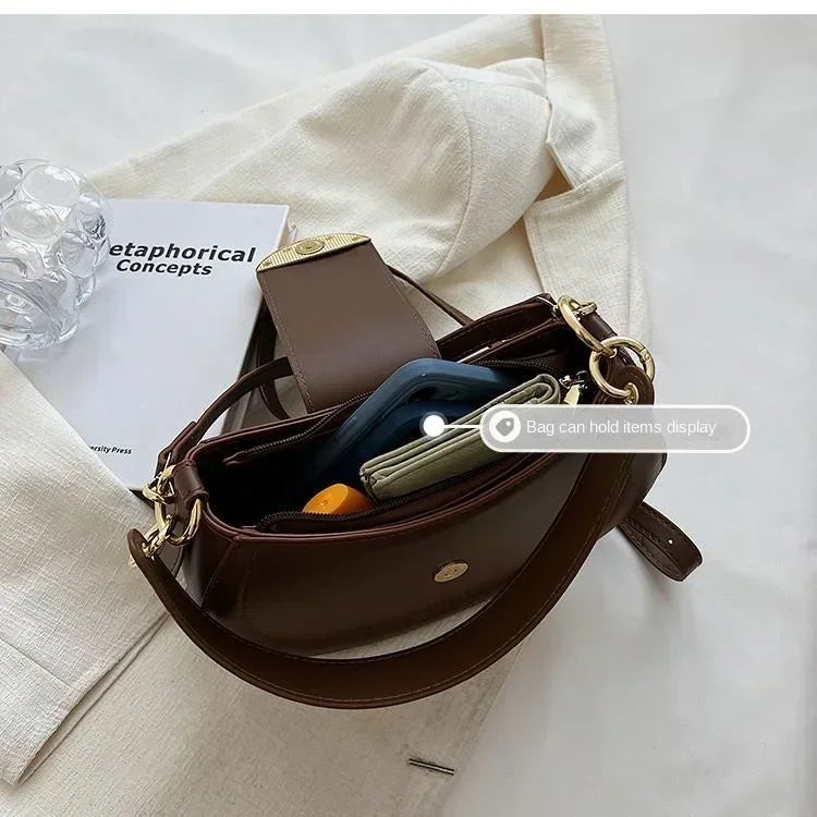 Armpit Shoulder Side Bags for Women 2026 Designer Trend Leather Small Underarm Crossbody Handbags and Purses Bags for Women