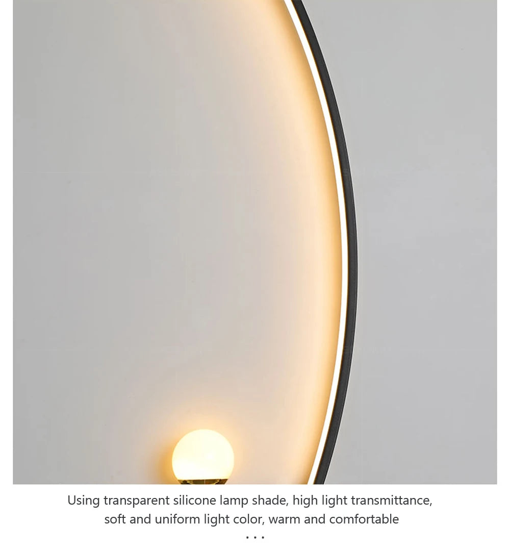 LED Wall Lamp 55/105CM Smart Remote Control Left Right Lighting Wall Sconces Bedroom Bedside Living Room Home Led Lights Lustre