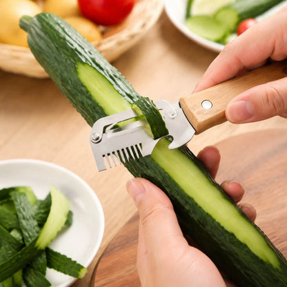 Kitchen Fruit Vegetable Processing Tool Peeler Stainless Steel Paring Knife Ergonomic Handle Portable Gadget for Daily Cooking