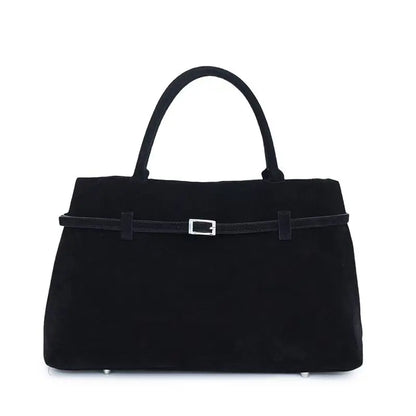 NEW Luxury Brand Rodeo Woman Bags Faux Suede Brown Totes Gold Buckle Shoulder Bags Fashion Women Handbags