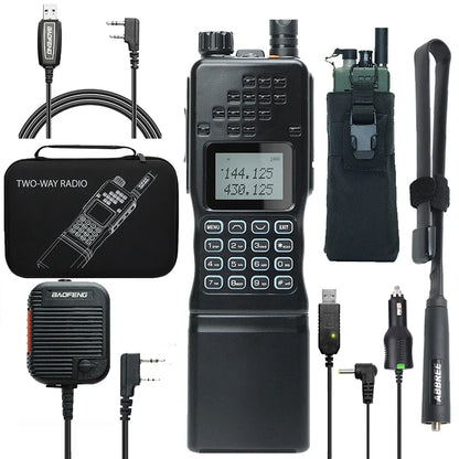 Baofeng AR-152 Pro Walkie Talkie GPS 50KM Ham Tactial Military Two way Radio Larger Battery AN /PRC-152 Multi Band Transceiver
