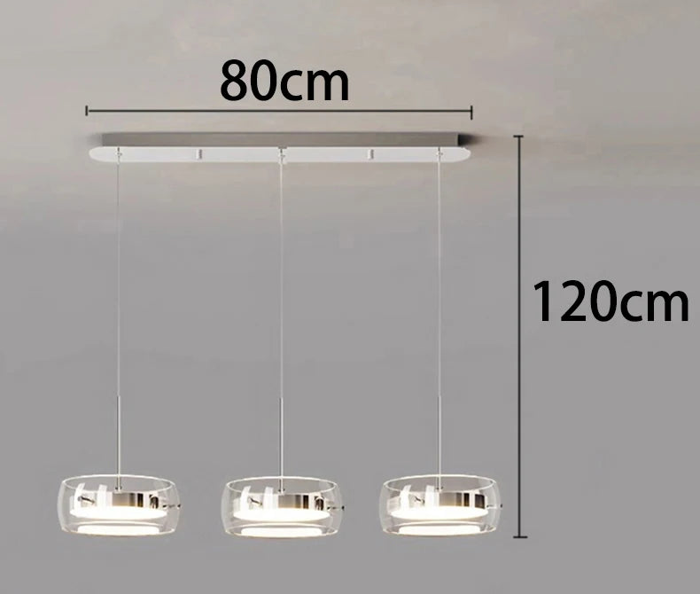 Modern home decor led lights pendant light lamps forstaircase Chandeliers for living room hanging light indoor lighting