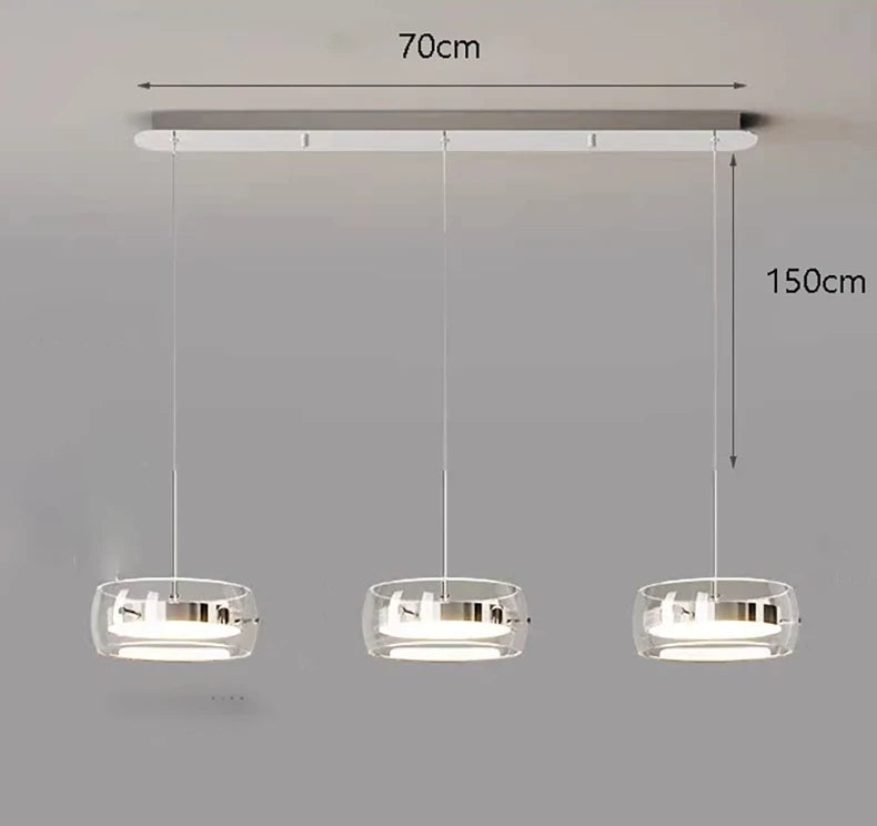 Modern home decor ring led lights pendant light lamps for living room Chandeliers for dining room hanging light indoor lighting