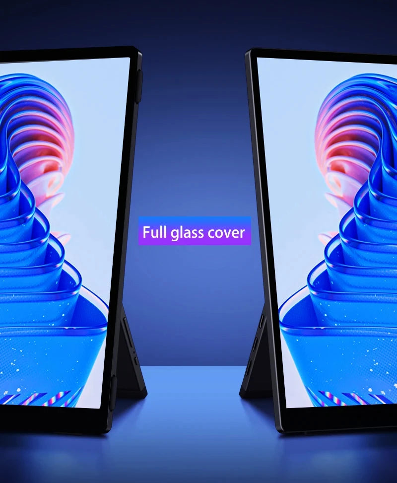 15.6" FHD Touchscreen Portable Monitor 13500mAh Battery 1920*1080P IPS 100%DCI-P3 Display For PC Laptop Macbook Phone PS4/5 Xbox