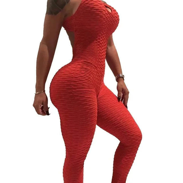 Sexy Hip Yoga Onesie Faion Jacquard Low Waist Street Sle Thiened ort Pants Wide Leg Pants Butt Lifting Yoga Suit